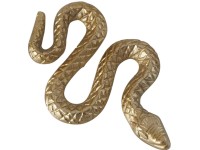 Boltze Natty dekor kígyó figura 2 cm x 10 cm x 22 cm arany
