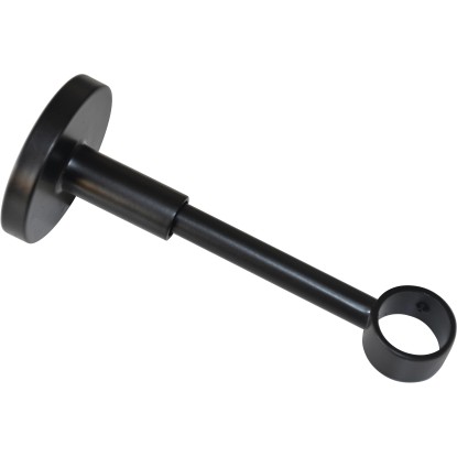 Gardinia Chicago zárt tartó 20 mm átmérő fekete-matt