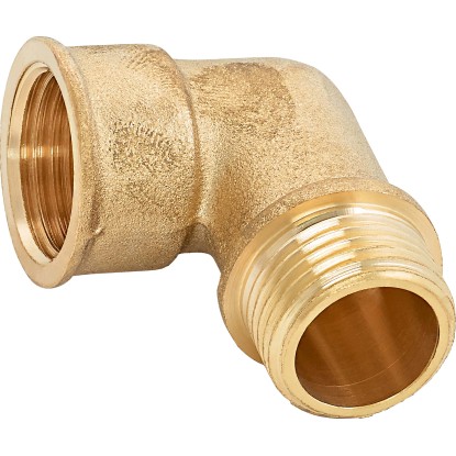 Menetes könyök 18,6 mm (Rp 1/2) x 21 mm (R 1/2) sárgaréz