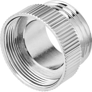 M22 x Ø 21 mm (Rp 1/2) átmeneti darab krómozott sárgarézből kifolyószelepekhez.