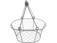 Boltze Kobi kosár 22 cm x 15 cm x 11 cm szürke