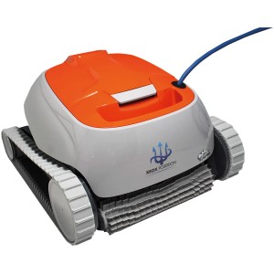 Kwad Aqua Robot XEOX Poseidon medencetisztító robot, oldalnézet.