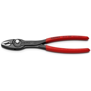 Knipex TwinGrip frontfogó fogó, piros nyelű és fekete fejű fogó.