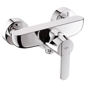 Grohe QuickFix Get króm zuhany csaptelep, egykaros zuhanycsaptelep fényes króm felülettel.
