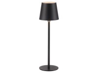 Just Light akkumulátoros asztali LED-lámpa Boteria fekete 11 cm átmérő 37 cm