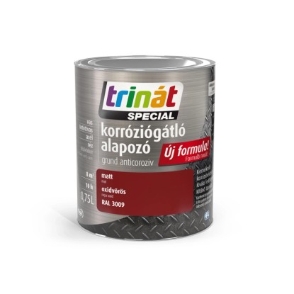 Trinát speciális korróziógátló alapozó oxid vörös 0,75 l