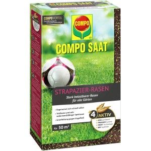 Compo Saat Strapabíró fűmag 1 kg-os csomag a strapabíró gyepért.