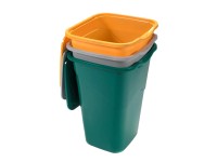 Szemetes szett tetővel szelektív 3 x 50 literes