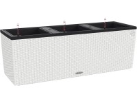 Lechuza Trio Cottage virágtartó 100 cm x 32 cm x 34 cm fehér