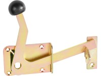 Kertkapu retesz sárga horganyzott 170 mm x 60 mm