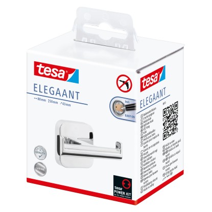 Tesa kettős akasztó Elegaant króm