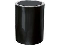 Kleine Wolke Clap fürdőszobai szemetes fekete 5 l Kleine Wolke Clap fürdőszobai szemetes fekete 5 l