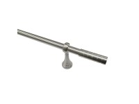 Gardinia Belamy teljes stílusos karnisgarnitúra 25 mm rozsdamentes acél hatású