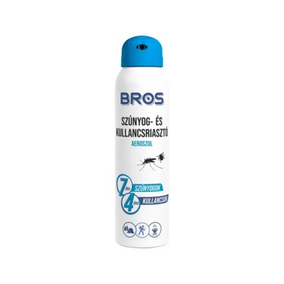 BROS plus szúnyog- és kullancsriasztó aeroszol 90 ml