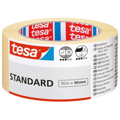 tesa Standard festőszalag 50 m x 50 mm