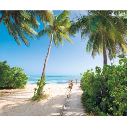 Komar vlies fotótapéta Palmy Beach 300 cm x 250 cm