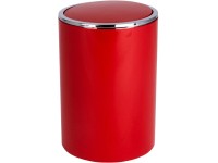 Wenko Inca lengőfedeles szemetes piros 5 l Wenko Inca lengőfedeles szemetes piros 5 l
