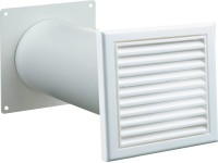 OBI szellőzőrács System 125 fali