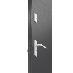 Kültéri fém bejárati ajtó Amber anthracite 207,2 cm x 100 cm jobb