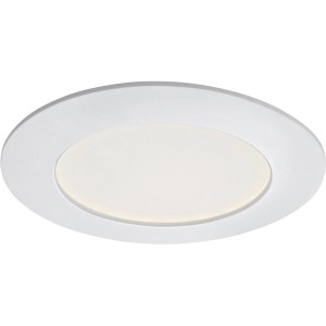 Fehér Briloner LED süllyesztett spotlámpa 3-as szettben, 12 cm átmérő.
