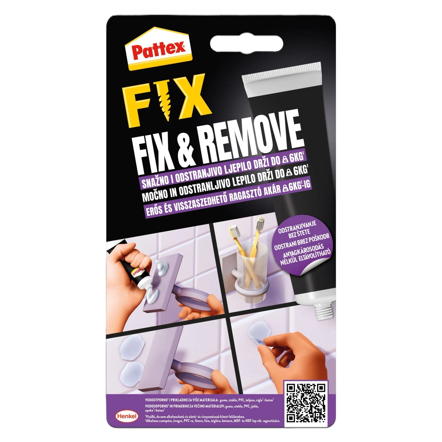 Pattex FIX Fix & Remove