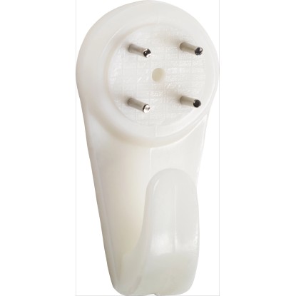 LUX faliakasztó műanyag 40 mm fehér 2 darab