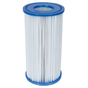 Bestway univerzális szűrőbetét medencékhez, fehér szűrő a tiszta vízhez.