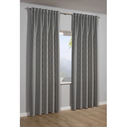 Készfüggöny ezüstszürke 135 cm x 245 cm