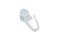 Gardinia U-görgők, fehér