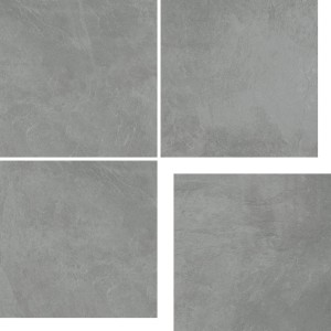 Szürke Station Iron porcelán teraszlap, 60x60 cm, 2 darab, R11 csúszásmentesség.