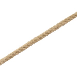 Kenderkötél, Ø 8 mm, méteráru. Természetes szálas kötél modellépítéshez, sporthoz és szabadidőhöz.