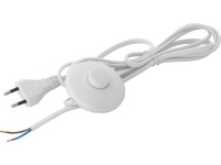 OBI tápvezeték lábkapcsolóval fehér 2 m OBI tápvezeték lábkapcsolóval fehér 2 m