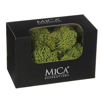 Mica Decorations rénszarvasmoha 14,5 cm x 8 cm x 9,5 cm Zöld
