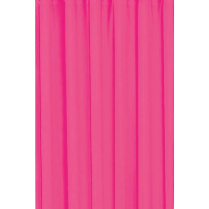 MSV zuhanyfüggöny fukszia rózsaszín 180 cm x 200 cm PVA zuhanyfüggöny-karikákkal