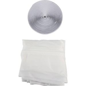 Hot Air Stop ajtótömítés erkély/veranda ajtóhoz, tömítésből és tépőzár szalagból áll.