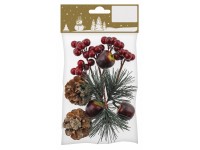 Karácsonyi díszítőkészlet 11 db színes Karácsonyi díszítőkészlet 11 db színes