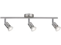 Paulmann Spotlight Carolina 3 x 10 W GU10 nikkel matt 230 V fém