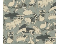 Komar Wobble Zoo vliestapéta 300 cm x 250 cm