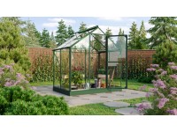 Vitavia Triton 2500 melegház ESG 3 mm acél alappal smaragdzöld