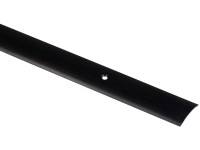Semial burkolatváltó eloxált alumínium fekete szálcsiszolt 25 mm x 0,9 m