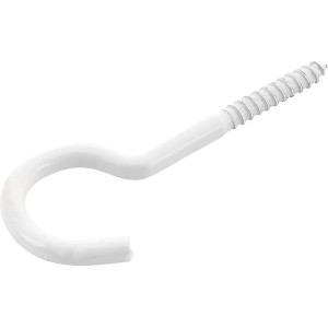 Ruhaszárítókötél-akasztó horganyzott fehér 4,8 x 65 mm - értékesítés súlyra