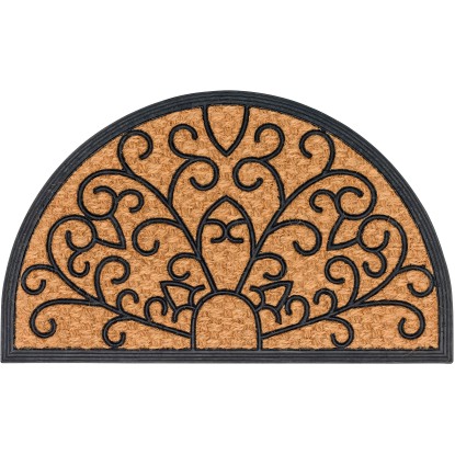 Astra Coco Deluxe Light lábtörlő 45 cm x 75 cm Relief félkör alakú