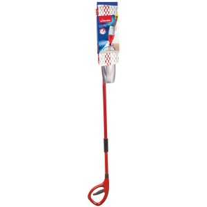 Vileda 1-2 Spray felmosó piros nyéllel és szórófejes tartállyal. Ideális a gyors tisztításhoz.