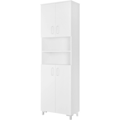 Fackelmann magas szekrény 60 cm Atlanta fehér