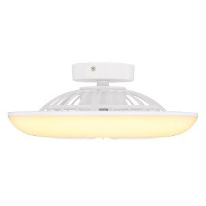 Fehér LED mennyezeti lámpa modern designnal. Ideális lakóterekbe.