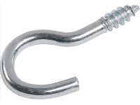 LUX csavaros kampó hajlított 2,7 mm x 40 mm horganyzott 7 darab