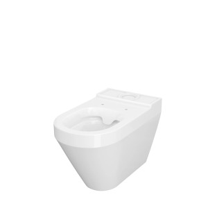 Fehér fali WC a WC-szettek kategóriából.