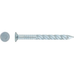 Horganyzott LUX csavart szeg, 3x20mm, lapos fejjel, 20 darabos készlet.