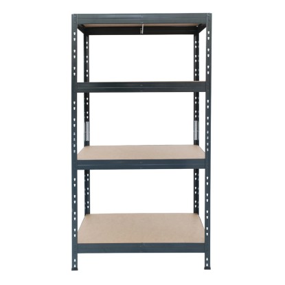 AR Shelving Rivet nagy teherbírású polcállvány 180x90x45 cm 4 polc antracit FSC®