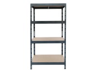 AR Shelving Rivet polcállvány 180x90x60 cm 4 polc antracit FSC® AR Shelving Rivet polcállvány 180x90x60 cm 4 polc antracit FSC®